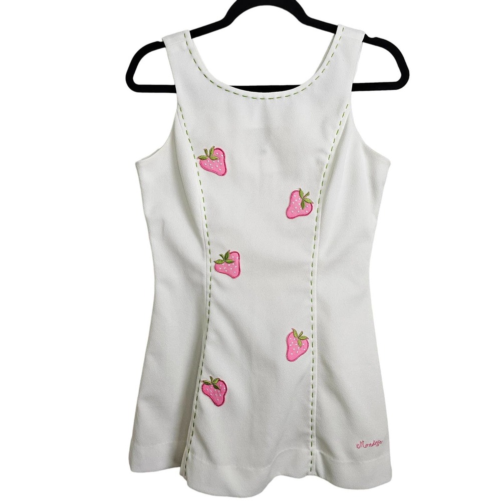 Vintage Mondessa Tennis Dress with Stawberries